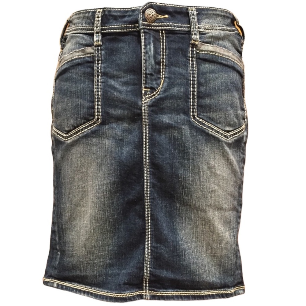 Silver Jeans Blake Denim Skirt Size 26